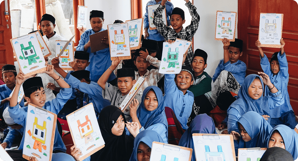 Children at Hejaz Nest Indonesia